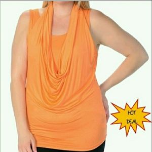💙SALE💙NWTS Plus Size Drape Top